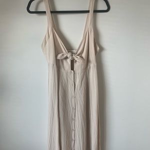 ASTR the label linen dress
